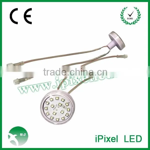 dc24V 16leds 60mm pixel led module 5050 smd rgb led