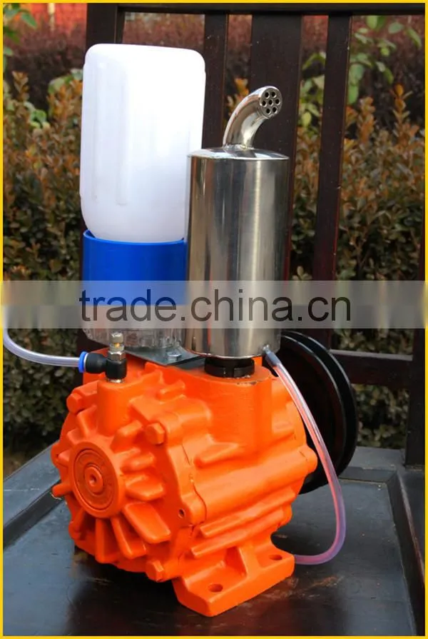 KLN rotary vane vacuum pump used in milking machine and milking parlour to provide vacuum air