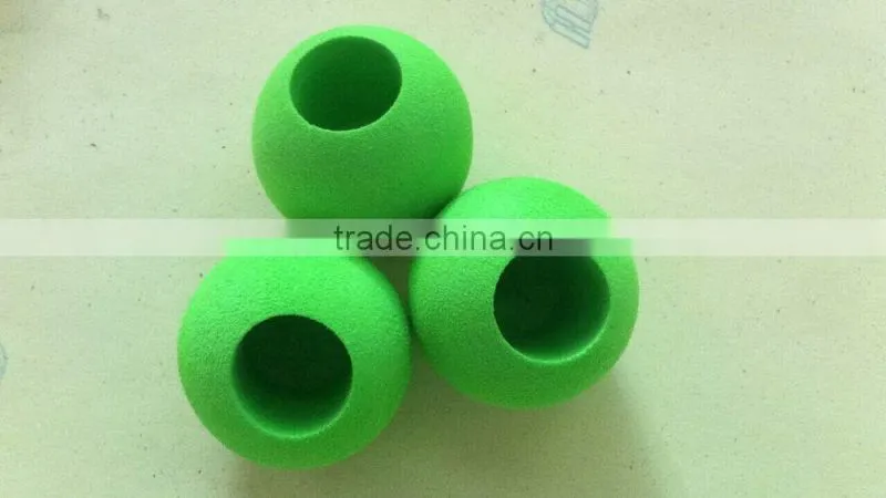 Various size EVA foam ball / Promotion eva ball with precise holes