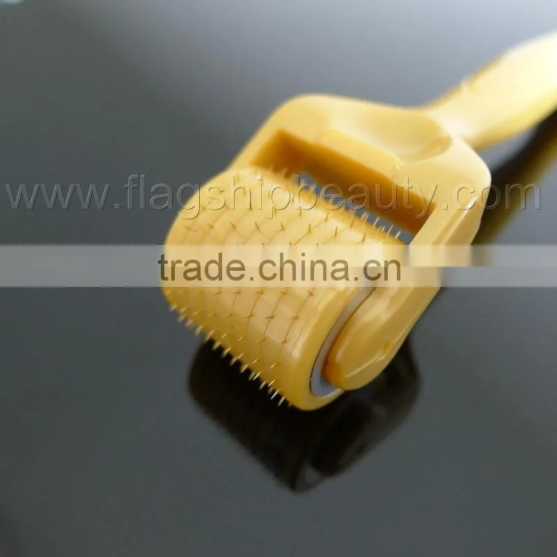 wrinkle removal micro needle roller therapy 192 needles dermaroller