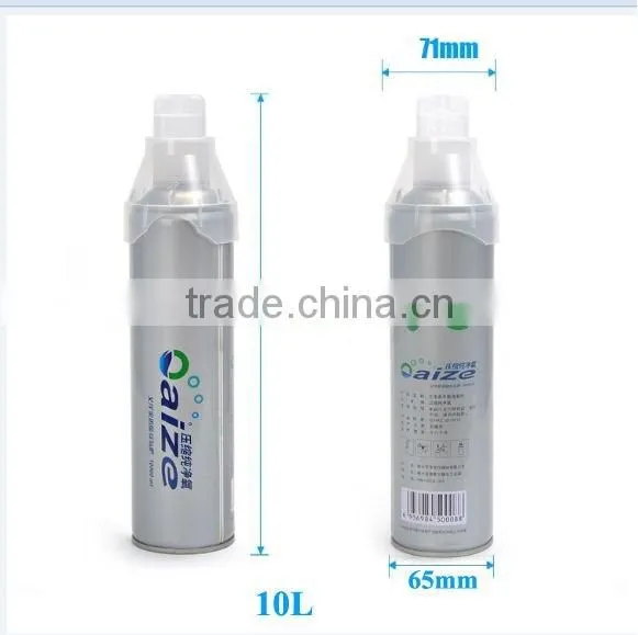 High quality oxygen aerosol can with mask filing machine