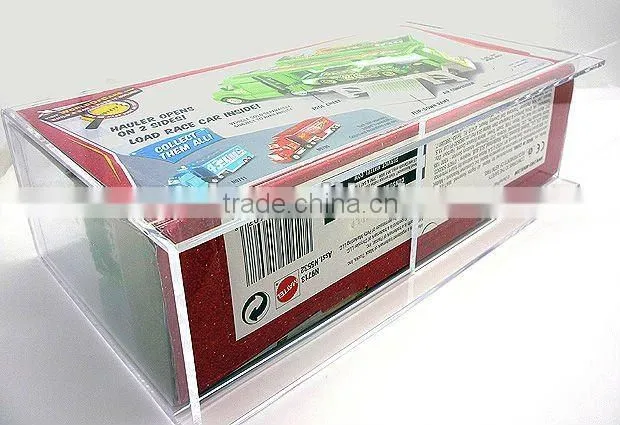 bespoke acrylic wine box, wine packing box