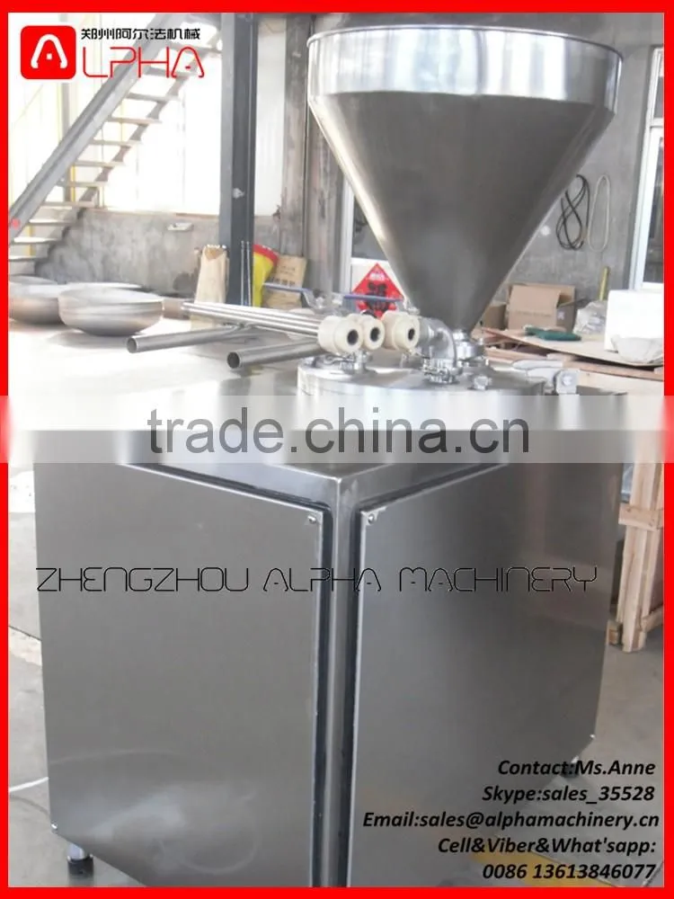 High quality!Sausage making machine/sausage stuffing machine/hydraulic sausage stuffer