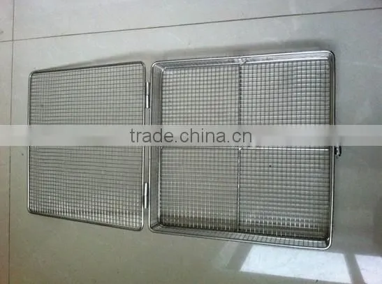 Fry basket /cleaning Metal Baskets/drying wire basket /rack /medical instrument cleaning baskets
