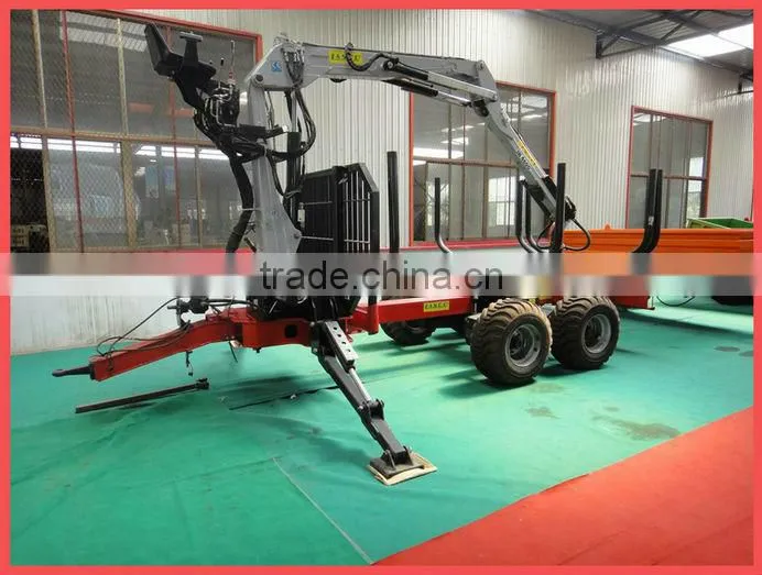 Hot sale 8 ton grapple trailer
