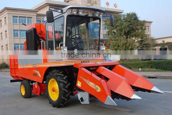 2 row corn harvester machine hot sale