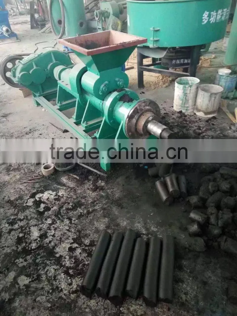 coal stick briquette extruder machine /coal bars extruding machine manufacturer