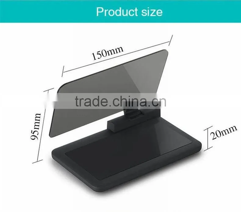 6 inch H6 Smartphone / HUD holder support Navigation