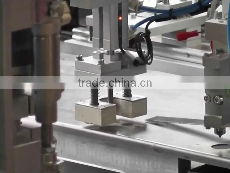 Semi auto magnet supplying machine, magnet insert machine for Hardcover gift