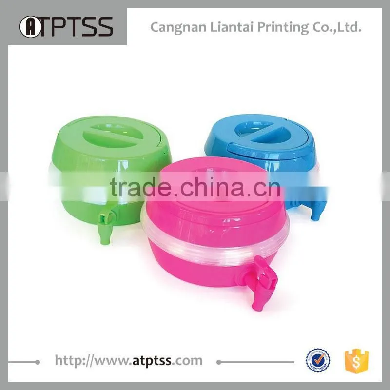 Multiple colors collapsible Foldable drink dispenser