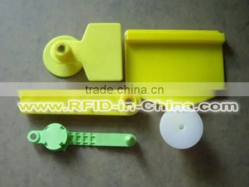 Customized And Colorful Tag, RFID Animal Ear Tag Available in 860MHz~960MHz