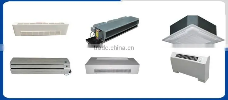 Central air conditioning of large office space and places of entertainment