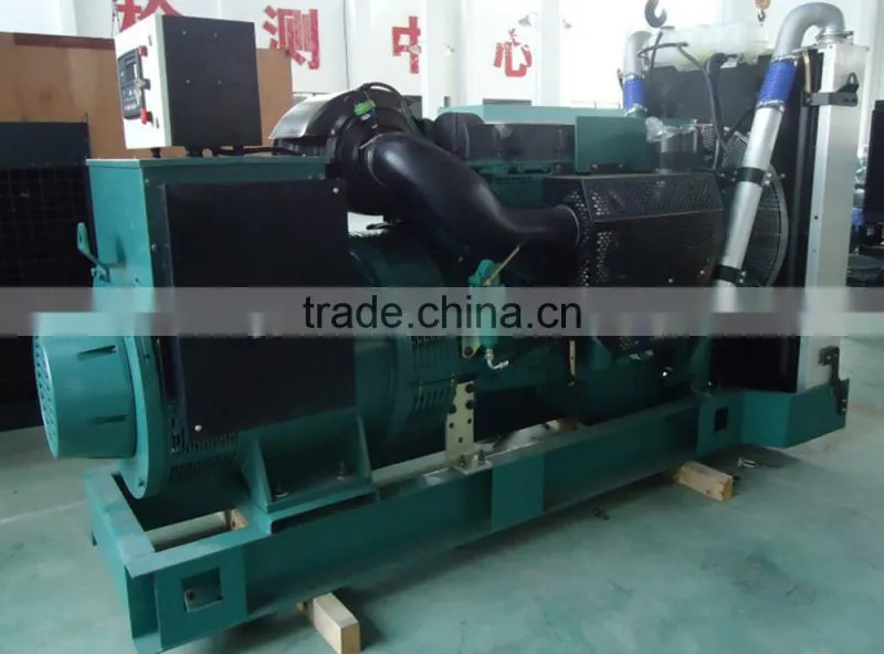 85kva to 625kva Open Type Volvo Penta diesel generator