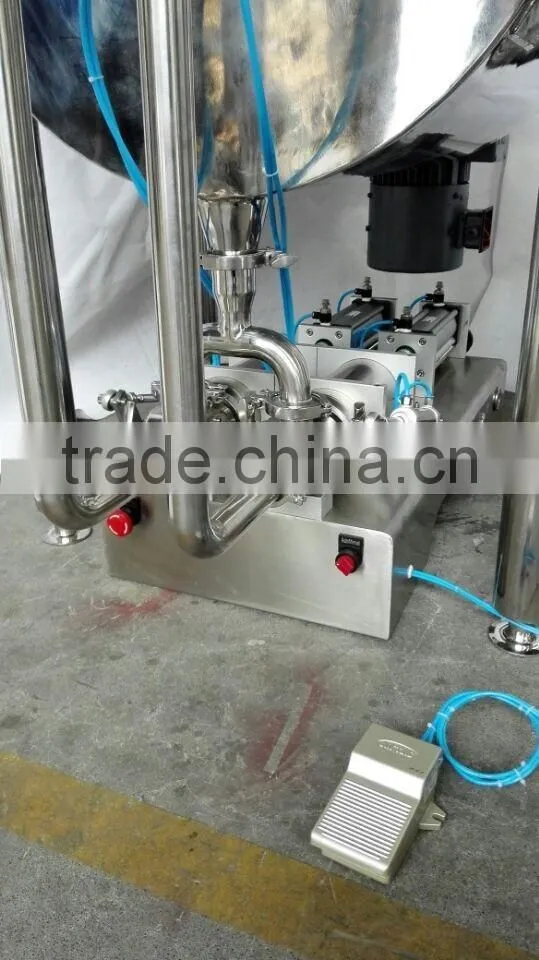 sanitary stainless steel paste filling machine for jam