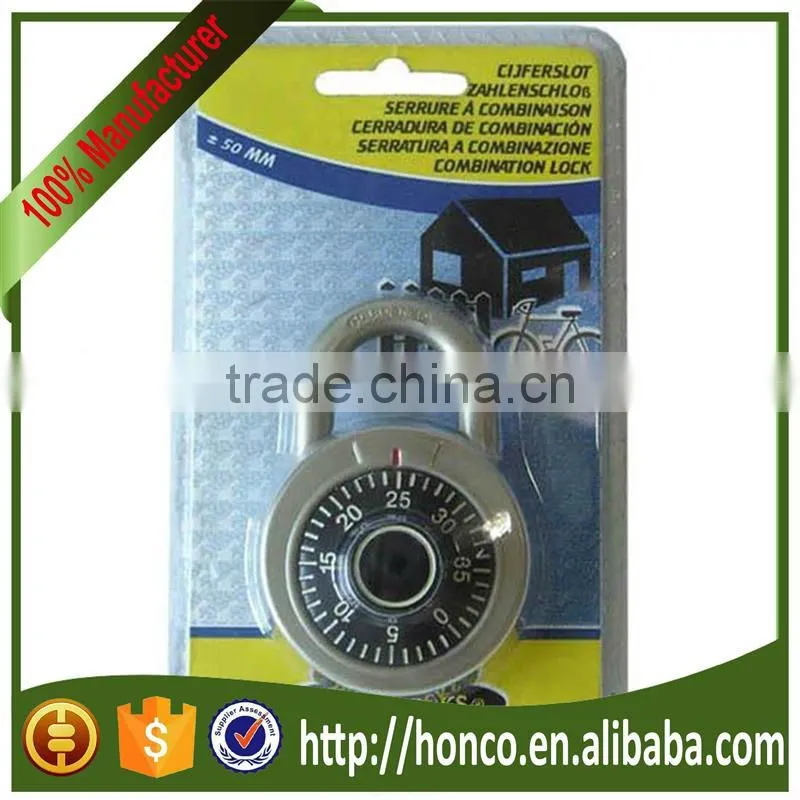 Professional Alibaba Supplier tri-circle brass padlock with quick shipping HC601