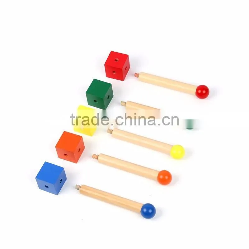 Early Childhood Education Baby Toy hand and Eye Coordination Montessori Throwing Circle
