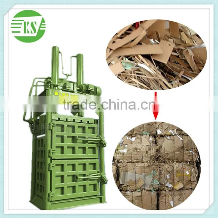 YJ-100 Automatic Vertical Plastic Bottle Waste Paper Compactor