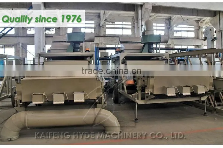 5XZF Mobile combined soybean seed cleaner for Beans cleaning