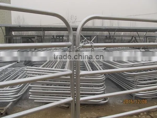2016 the newest type of hot galvanized cattle/horse farm gate panel