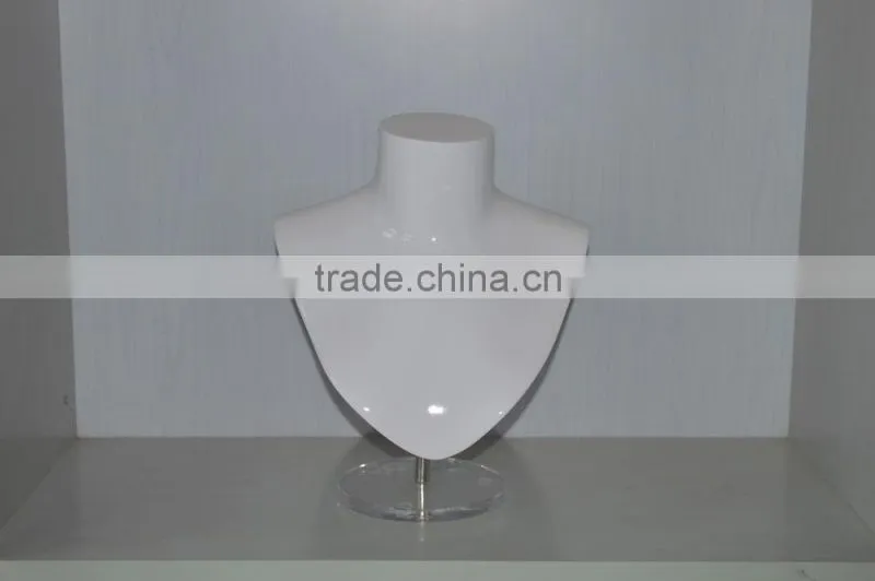 Fashionable jewelry display holder, bust mannequin for jewelry display