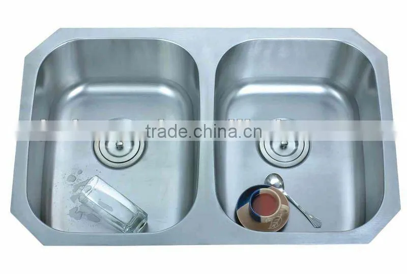 Double Bowl Stainless Steel Kitchen Sink