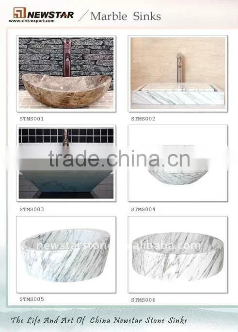 beige round marble bowl