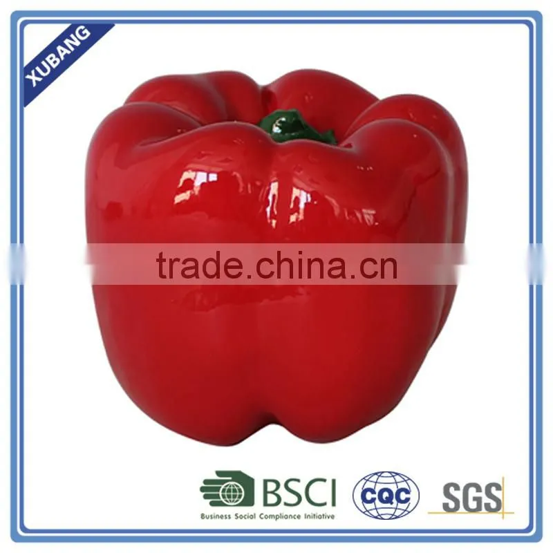 Promotion Poly Resin Red Pepper Figurine