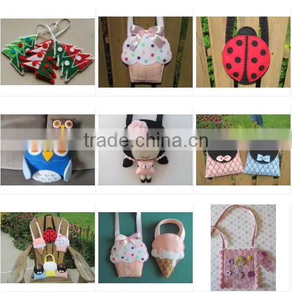 Hot new bestselling product wholesale alibaba handmade quality fashion Felt Plush mini Doll made in China