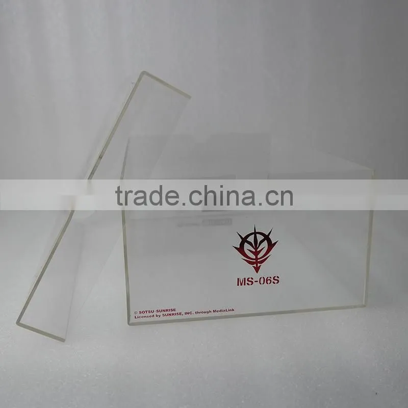 Custom Clear acrylic shoe box airtight