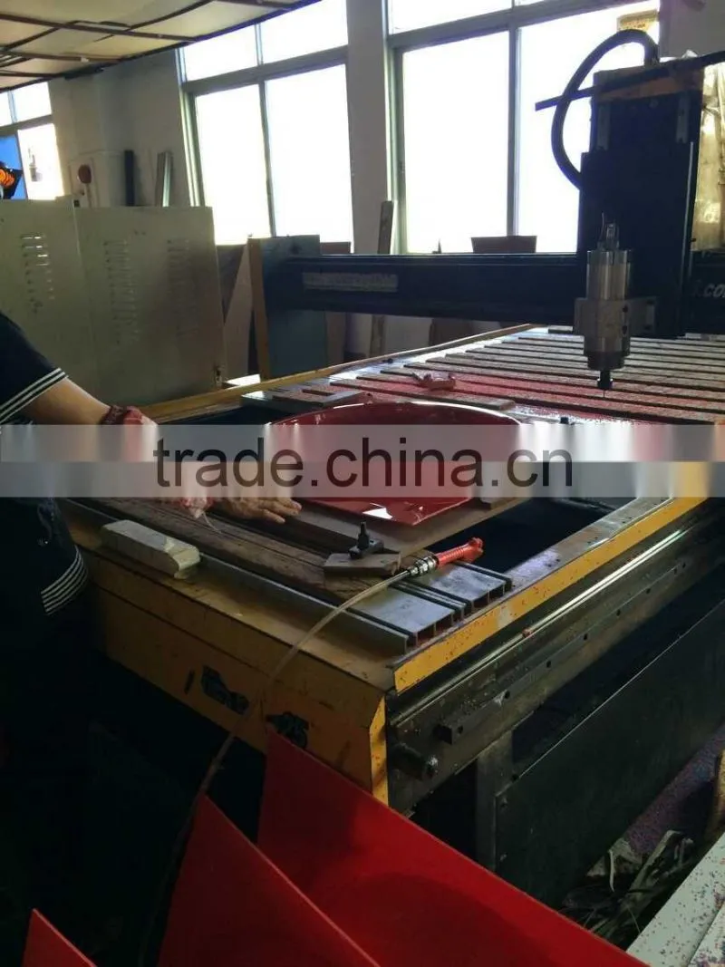 abs material vacuum forming thick blister plastic base for display stand
