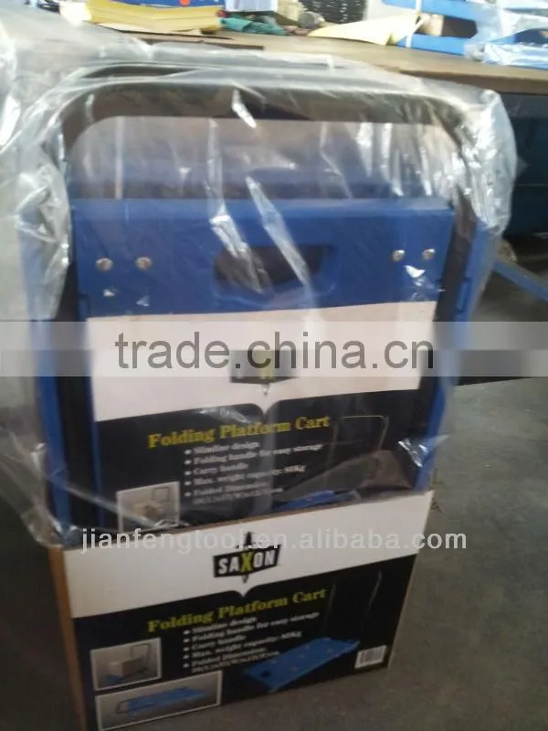 80kgs Plastic Luggage Hand Lift trolley
