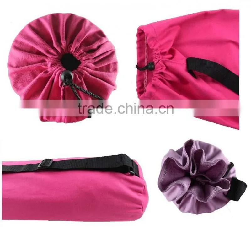 High Quality Canvas/Cotton Yoga Mat Bag