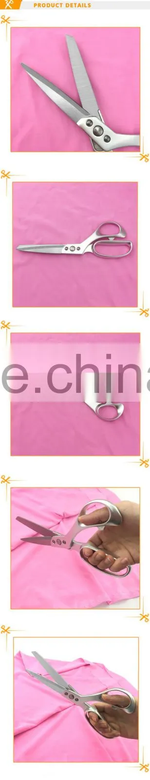 New style cloth scissors with aluminum handle