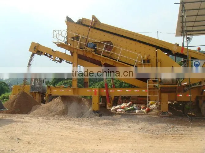 Hot Selling Mobile Mining Crusher for Gold Ore