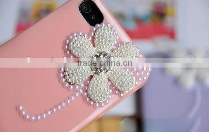 color housing for iphone 4 case flower 4g case