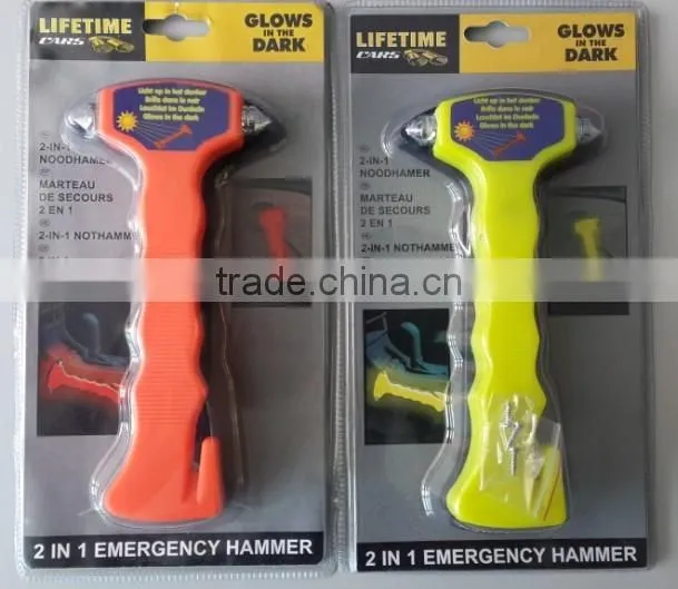 Multifunction emergency break glass hammer emergency life hammer