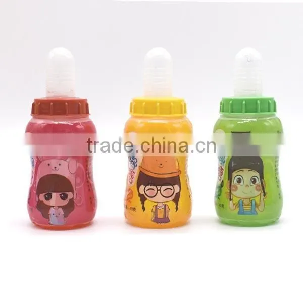 Funny Dropper Shape Bottle Sour Fruit Juice Liquid Candy for Kids