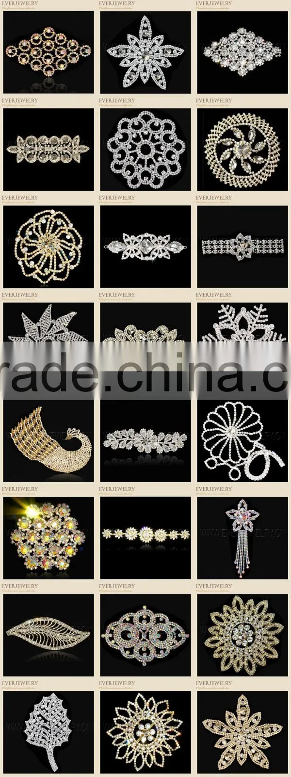 snowflake rhinestone buckle