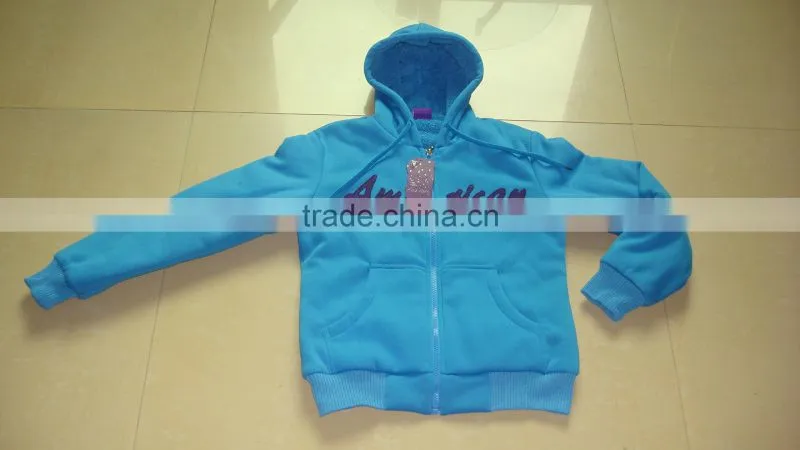 Fashion Apparel Stock Women's Fleece Jacket Hoodies Women