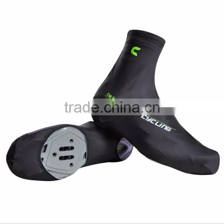 2016 custom full sublimation printed cycling shoe cover with flag designs