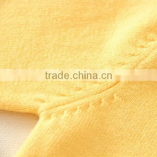 Factory Prices Kids Girls Appliqued Collar Sweaters fashionable pullover from China factory, children winter clothes