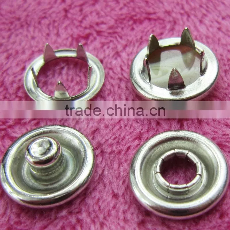 snap fastener metal buttons