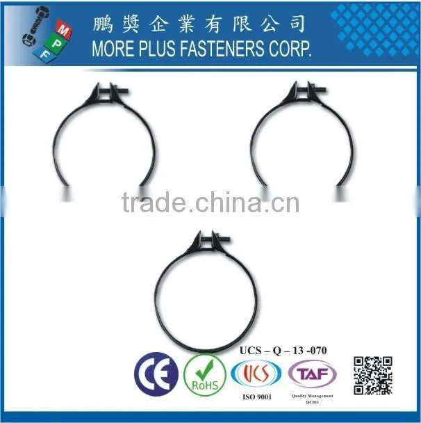Taiwan stainless steel Round Shaped Large Heavy Duty Schlauchklemmen Hose Clamp