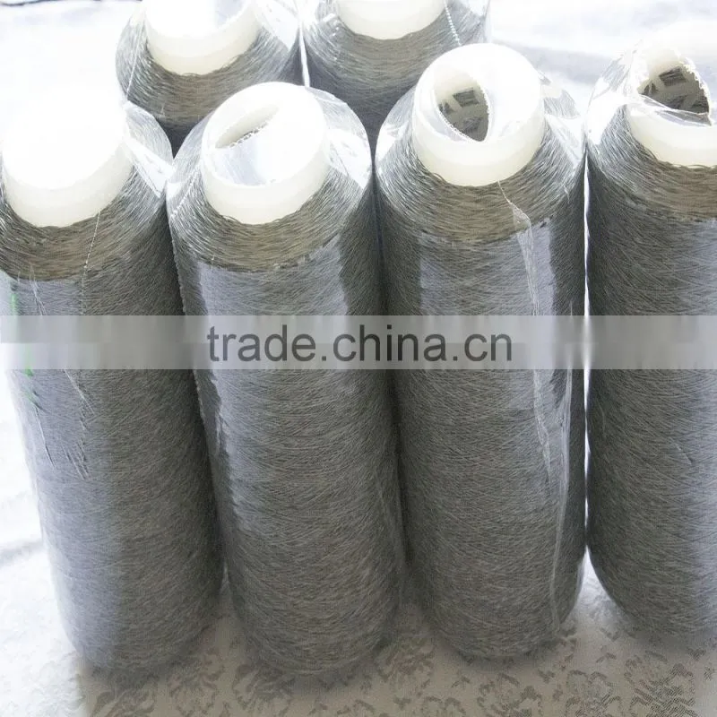 2016 wholesale high visible double side reflective knitting yarn
