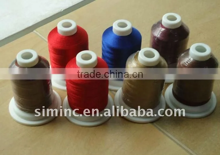 polyester thread, thread, embroidery thread