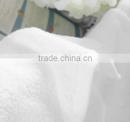 100% cotton white soft hotel towel set