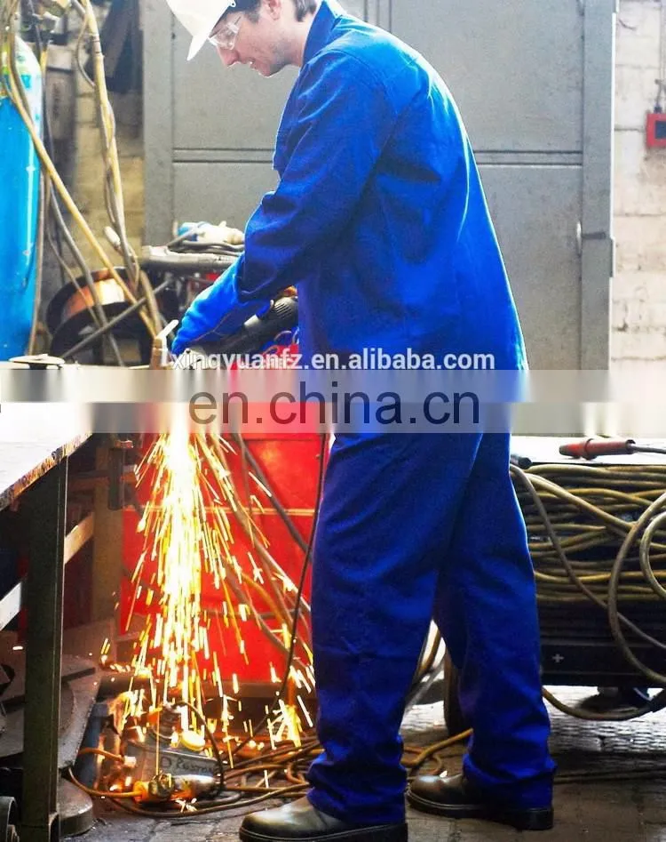 Good quality cotton drill fire retardant Engineer Work Wear Suit