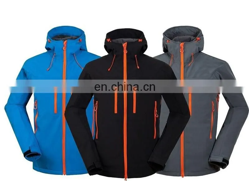 2016 Hoodies Empty Hot Design Waterproof Softshell Jacket