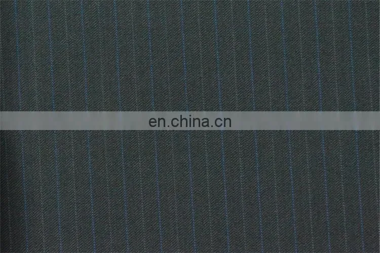 cheap and new arrival polyester stripe fabric for stripe suiting
