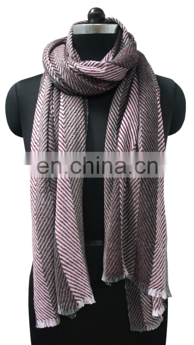 New Styles Pashmina wool shawls , Stoles 2016 Herringbone pashmina shawls